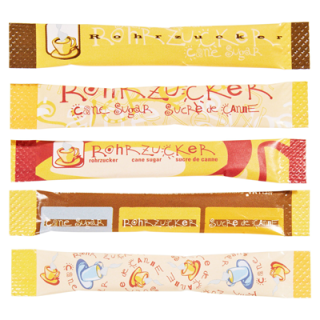 Hellma Rohrzuckersticks Einzelportionen 500 Stück...