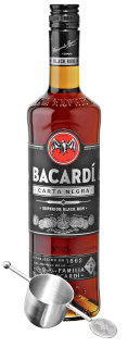 Bacardi Rum Bacardi Carta Negra 37,5 % Vol. - 0,70 l Flasche