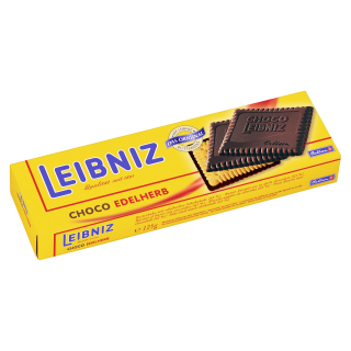 Leibniz UTZ Butterkeks Choco Edelherb  - 125 g Paar