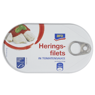 Aro Heringsfilet in Tomaten 200g