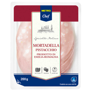 METRO Chef Mortadella Pistazie - 200 g Packung