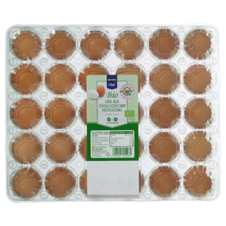 Metro Chef Bio Eier M weiß/braun 30er