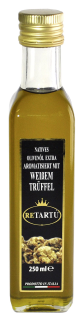Re Tartú Natives Olivenöl Extra aromatisiert mit weißem Trüffel - 250 ml Flasche