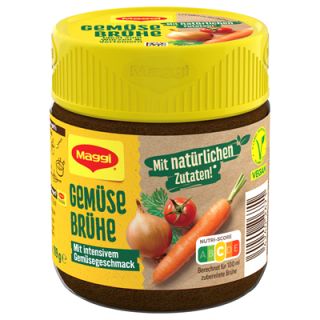 Maggi Klare Gemüsebrühe Glas für7 L