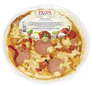 Pizza Lorenzo Pizza Salami - 370 g Stück