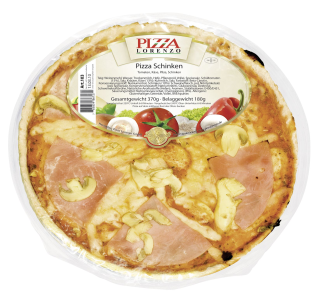 Pizza Lorenzo Pizza Schinken - 370 g Stück