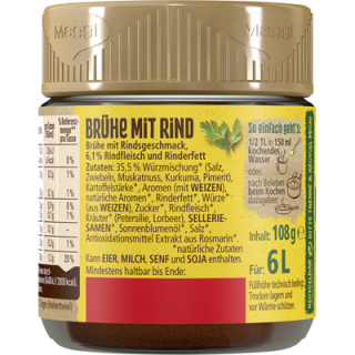 Maggi Brühe mit Rind - 6 l Tiegel