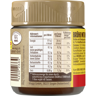 Maggi Brühe mit Rind - 6 l Tiegel