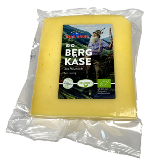 Bergbauern Bio Bergkäse Heumilch 4 Monate gereift,...
