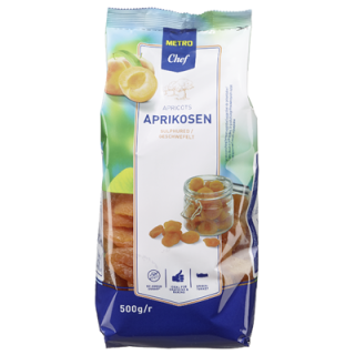 500g MC APRIKOSEN GESCHWEFELT