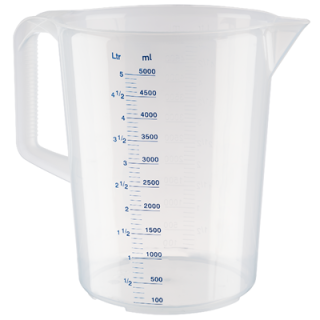 METRO PROFESSIONAL Messbecher, 5 l, Kunststoff