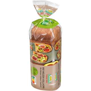 Mestemacher Bio Weizenvollkorn Toastbrot - 400 g Stück