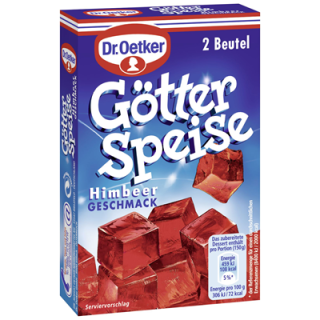 Dr.Oetker Götterspeise Himbeer 2 Btl. für 2x 500ml