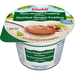 Frischli Sahnepudding Nuss Nougat - 85 g Becher