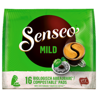 Senseo Kaffee Pads Classic mild, 16 Stück - 111 g...