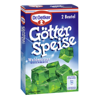 Dr.Oetker Götterspeise Waldmeister 2 Btl.für je...