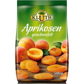 Kluth Aprikosen geschwefelt Türkei - 500 g Beutel