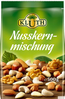 Kluth Nusskernmischung Deutschland - 500 g Beutel