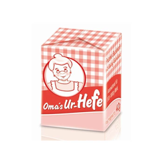Asmussen Hefe Omas Ur-Hefe gekühlt - 42 g Stück