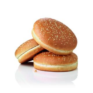 Salomon Foodworld Giant Burger Bun, Sesambrötchen, tiefgefroren 16 Stück à ca. 125 g - 2 kg Karton