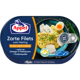 Appel MSC Heringsfilets Eier-Senf - 200 g Dose