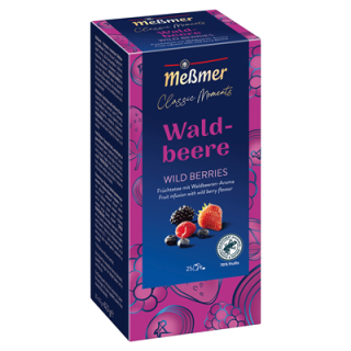 Meßmer Gastro Waldbeere 25 Teebeutel - 62 g...