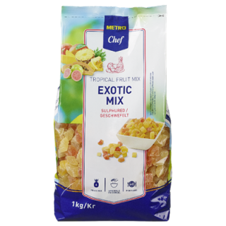 METRO Chef Tropische Früchtemischung - 1 kg Beutel