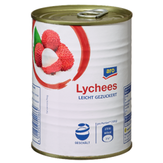 aro Lychees leicht gezuckert - 580 ml Dose