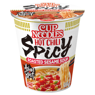 Nissin Cup Noodles Hot Chili Spicy - 66 g Becher