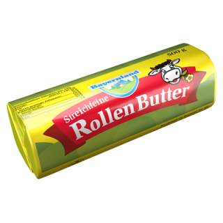 Bayernland Rollenbutter Ungesalzen - 500 g Packung