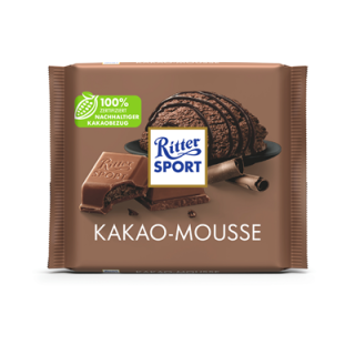Ritter Sport Bunte Vielfalt Kakao-Mousse - 100 g Stück