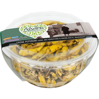 Kappa Peperoni mit Stiel und Kopf, gekühlt - 500 g Packung