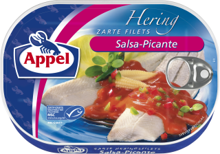 Appel Heringsfilets Salsa-Picante - 200 g Dose