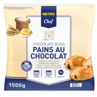 METRO Chef Pain au Chocolat 20 Stück à 75 g...