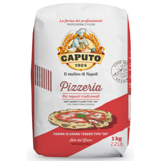 Caputo Farina Tradizionale, Pizzamehl Type 00 - 1 kg Packung