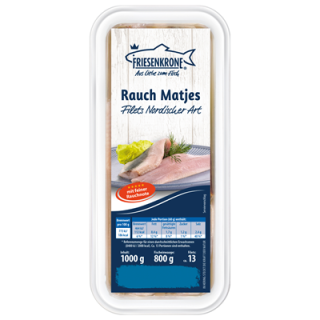 Friesenkrone Matjes Filets mit zarter Rauch-Note...