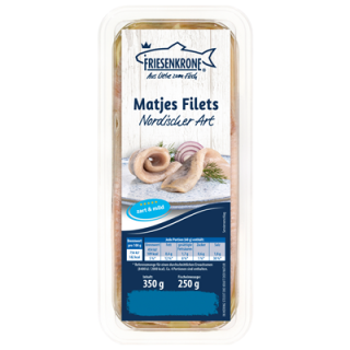 Friesenkrone Matjesfilets nordisch gekühlt - 350 g...