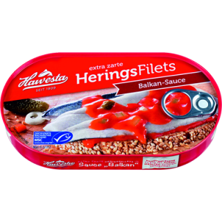 Hawesta MSC Heringsfilets in Balkan-Sauce - 200 g Dose