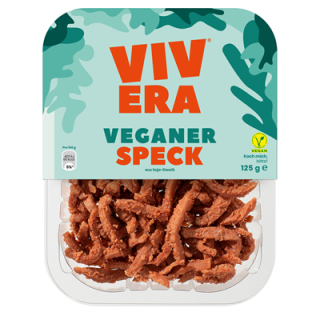 Vivera Veganer Speck gekühlt - 125 g Packung