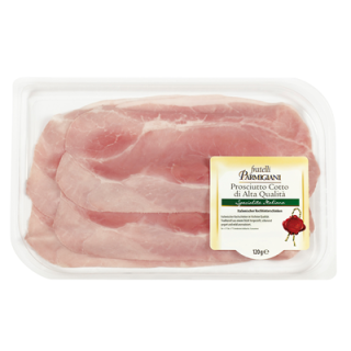Fratelli Parmigiani Prosciutto Cotto gekühlt - 120 g Packung