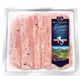 Bortolotti Trüffel Mortadella - 100 g Packung