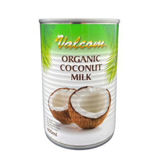 Valcom Organic Coconut Milk - 400 ml Dose