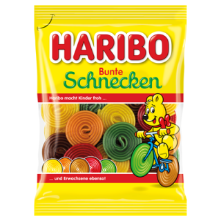 Haribo Bunte Schnecken - 160 g Beutel