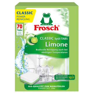 Frosch Classic Geschirrspülmaschinen-Tabs, 70 Stück - 1 kg Faltschachtel