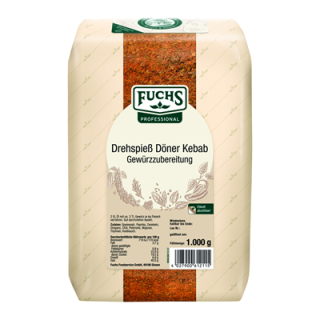 Fuchs Döner Kebab Gewürzmischung 1 kg Beutel