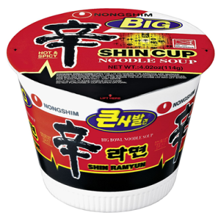 Nong Shim Instantnudeln Shin Ramyun - 114 g Becher