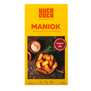 Yuca Loca Maniok Retail - 500 g Packung