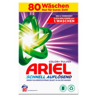 Ariel Waschpulver 80 WL Color - 5,2 kg Karton