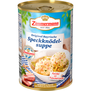 Zimmermann Speckknödelsuppe - 400 ml Dose