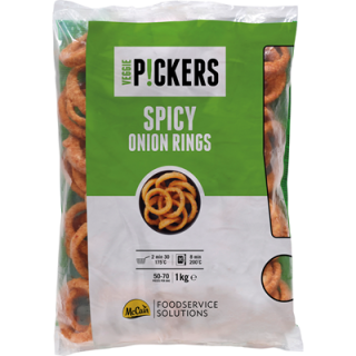 McCain Spicy Onion Rings, tiefgefroren - 1 kg Beutel